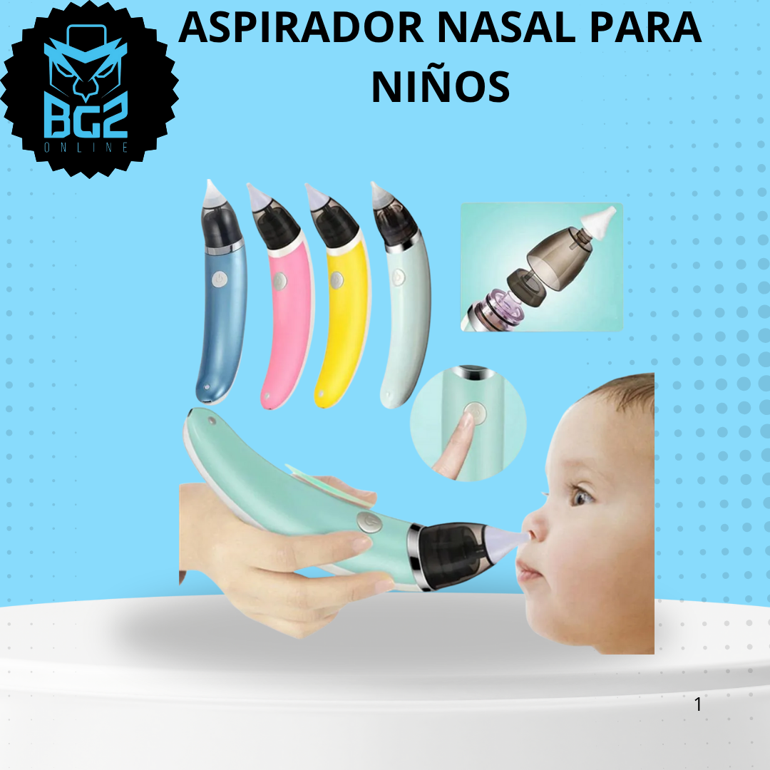 ASPIRADOR NASAL PARA NIÑOS